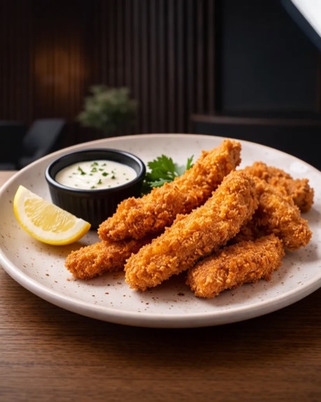 Chicken Fingers në TOKË Lounge Tiranë