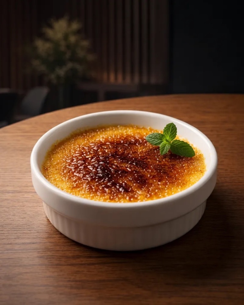 Crème Brûlée në TOKË Lounge Tiranë