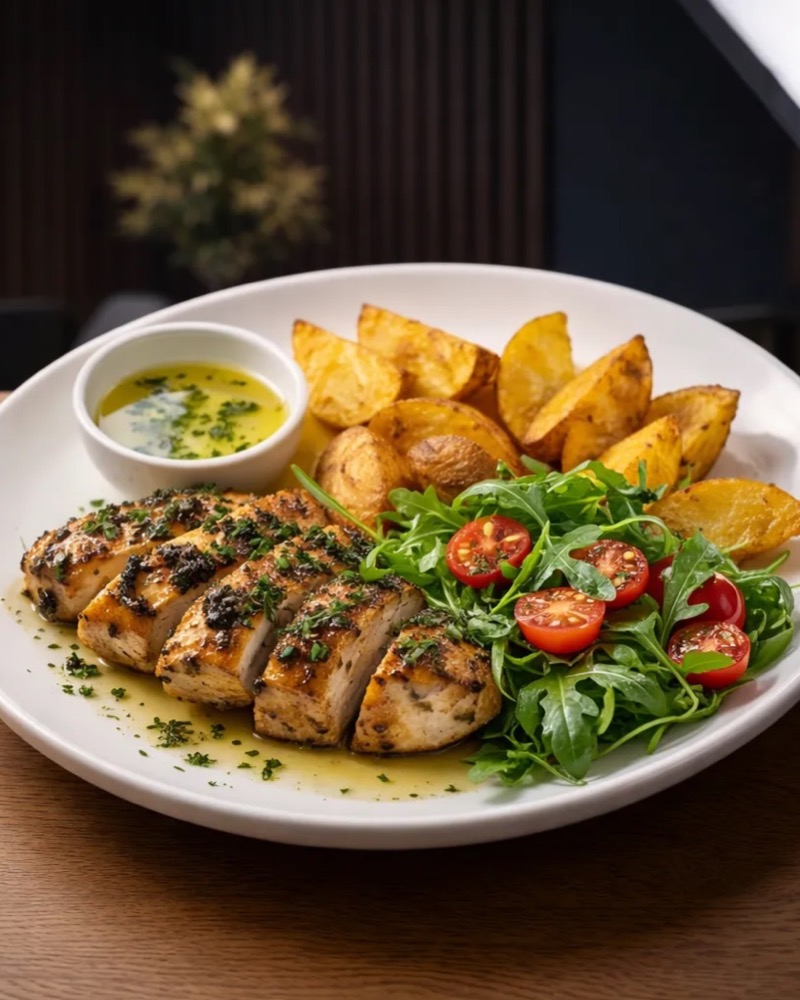 Mediterranean Chicken në TOKË Lounge Tiranë