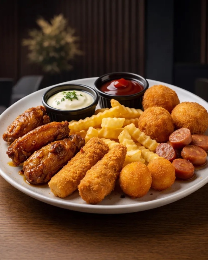 Tokë Antipastë e Ngrohtë në TOKË Lounge Tiranë