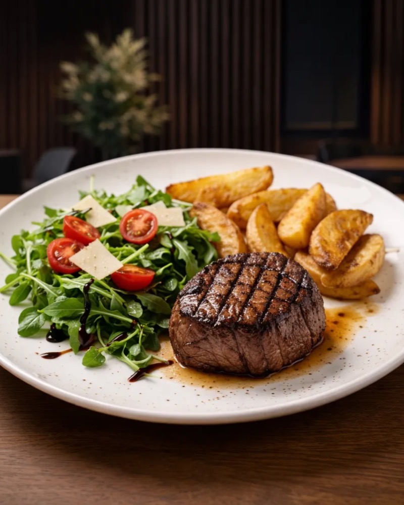 Tokë Signature Steak në TOKË Lounge Tiranë
